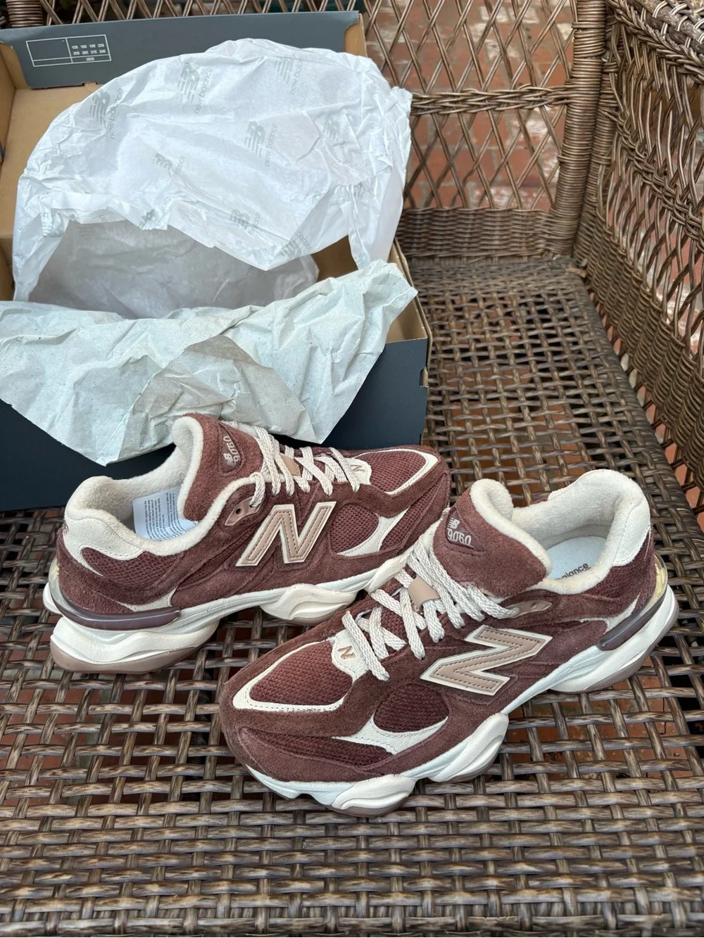 New Balance 9060 Rich Oakwood Timberwood NIB